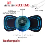 Mini Body Massager Pulse Neck Pain Relief EMS Butterfly Body Massager Men & Women