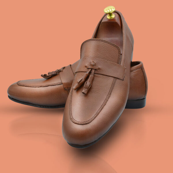 Brown Tassel Shoes