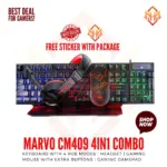 For Gamers! Best For Gaming - Gaming Marvo 4-in-1 Advanced Gaming Combo