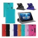 7 / 8 / 10 Universal Leather 360 Rotation Tablet Book Cover For Ipad And Android Tab