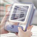 Portable Air Cooler Desktop Fan Humidification Spray Fan Usb