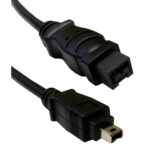 Fire Wire Cable 4 Pin To 9-Pin