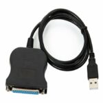 USB TO PARALLEL DB 25 FEMALE PRINTER CABLE
