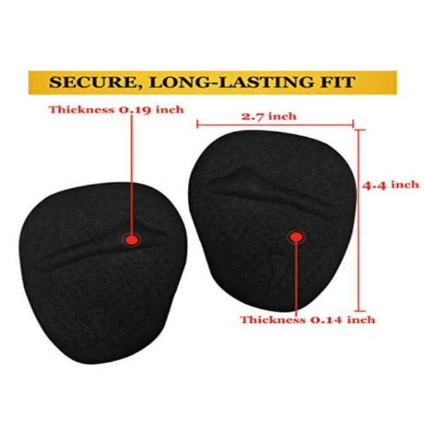 2 Pair Women Shoes Half Cushion Foot Pain Relief Insoles Pad