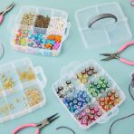 3layers 18 grids storage square plastic boxes