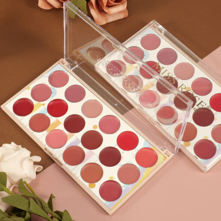 miss rose 18 color lipstick kit (1)