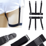 Men Shirt Stays Belt With Non-Slip Locking Clips - Image 4