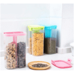 2 Compartment Food Storage Jar - Image 2
