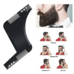 Men Beard Shaping Styling Template Comb - Black