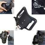 Hard Plastic Holster Waist Belt + Quick Buckle Mount Clip