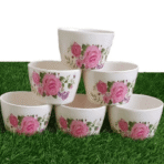 Melamine Crockery Custard Bowls Set of 7 - Image 2