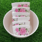 Melamine Crockery Custard Bowls Set of 7 - Image 3