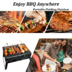 Portable Folding Barbecue Grill - Image 2
