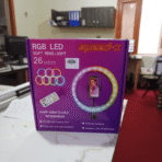 SPEED-X 26cm 26Color RGB Ring Light with Remote - Image 2