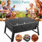 Portable Folding Barbecue Grill - Image 3