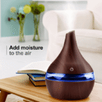 Ultrasonic Personal Wooden Humidifier - Image 2