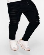 Men's Basic Slim Fit Broken Style Trouser ZR1 - Image 3