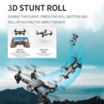 S173 4K Dual Camera RC Drone Quadcopter - Image 4