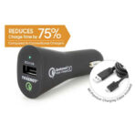 18W Adaptive 2.0 AC Wall Charger + Car Charger for Mobile - Image 9