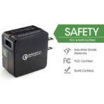 18W Adaptive 2.0 AC Wall Charger + Car Charger for Mobile - Image 5
