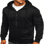 Men's Casual Zipper Hoodies Sweatshirts - Image 2