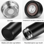 Water Bottle Vacuum Insulating Cup Stainless Steel