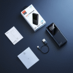 Joyroom JR-qp193 22.5W 30000mAh 2 Inputs + 3 Output Power Bank LED Display - Image 4
