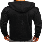 Men's Casual Zipper Hoodies Sweatshirts - Image 3
