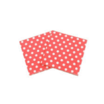 Antibacterial Table Roll Sheets (Polka Red) - Image 2