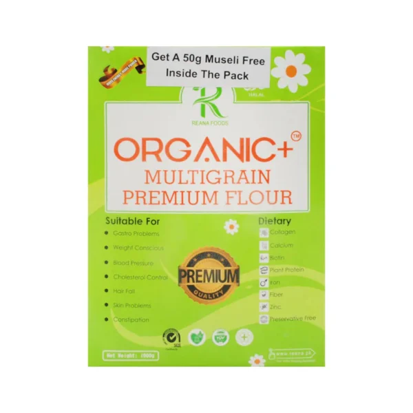 REANA ORGANIC MULTI GRAIN PREMIUM FLOUR 1 KG