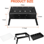 Portable Folding Barbecue Grill - Image 4