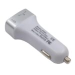 IP2 Car Charger IP203 - Triple Port - Silver