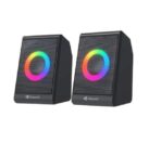 Kisonli X28 RGB USB Bluetooth Speaker – 3D Surround Desktop Mini Speaker for PC, Mobile, & Party Use - Image 3
