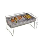 Stainless Steel Foldable BBQ Grill