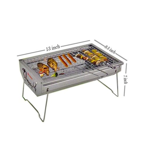 Stainless Steel Foldable BBQ Grill