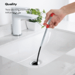 200 cm Drain Cleaner Stick Metal Wire