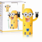 Minion Toothpaste Dispenser with 2 Brush Holder - Image 2