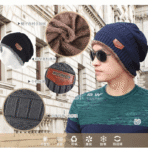 Wool Hat with Winter Velvet Hedging Plus thick wool - Image 2