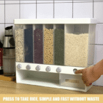Wall Mounted Kitchen Rice and Cereal Dispenser - Image 2