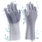 Dishwashing Gloves- Silicone Kitchen Scrub