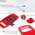 Vegetable Cutter Slicer Grater Chopper Six Interchangeable Blades - Image 3