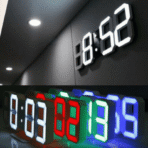 3D LED electronic watch table Modern Digital Alarm Clocks - Image 8