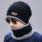 Wool Hat with Winter Velvet Hedging Plus thick wool - Image 5