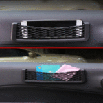 Pack Of 2 Car Carrying Bag Phone, invoice, money Holder-Audi