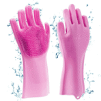 Dishwashing Gloves- Silicone Kitchen Scrub - Image 7