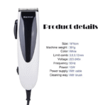 Kemei Beard Trimmer Electric Shaver - Image 5