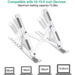 Adjustable Laptop Stand Ergonomic Desktop - Image 3