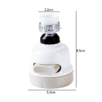 Removable Kitchen Tap Head Universal 360 Rotatable Faucet - Image 2