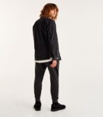 Charcoal Cotton Basic Fit Trouser for Men BKBZ - Image 3