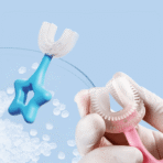 Kids U shape Silicone Toothbrush - Image 2